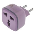 مبدل برق 3 به 2 مدل آرکا چراغ دار (LED)