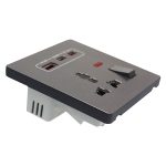 پریز و شارژر توکار 25 وات دیاکو پلاس (فست شارژ)