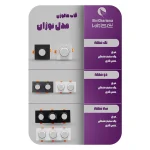 قاب هالوژن مدرن مدل نوژان